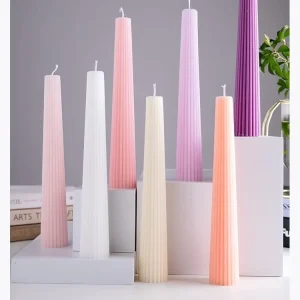 Home Romantic Decorative Long Pole Soybean Wax Banquet Candlelight Long Pillar Candles Scented Candle