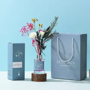 HomeFlower Factory Dry Flower Decoration Hotel Home Odor Removal Flower Arrangement Essential Oil Fresh Reed Diffuser