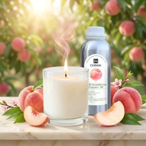 Honey Peach Scented Concentrated Fragrance Oil Fresh Fruity Aroma Candle Perfume Peach Concentrated Fragrance