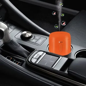 Hot Selling Luxury Waterless Oil Scented Machine Smart Electric Aroma Oil Black Metal Home Car Aroma Diffuser Scent Diffuser