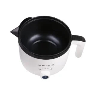Household Fast Heating Electric Wax Melter Mini Candle Making Wax Melter Pot with Glass Lid