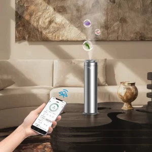 Household Medium Room Low Noise Auto Mist Spray Aromatic Smart Cold Air Essential Oil Diffuser