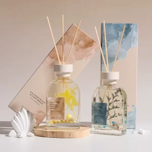 IFRA Certified Private Label Aromatherapy Luxury Dried Flower Reed Diffuser