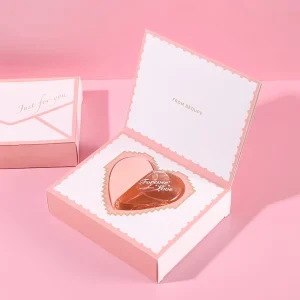 Influencer Approved First Love Paris Heart Shaped Womens Perfume Set Niche Long Lasting Eau De Toilette Rose Citrus Notes