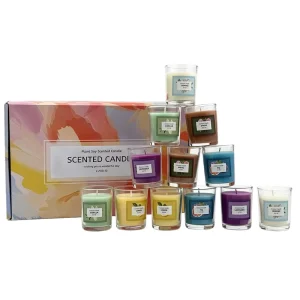 Instagram style Soy Wax Candle Ornament 6 Piece Set Cup shaped Smoke free Perfect Calming Mind Repelling Mosquitoes Ideal