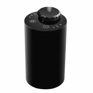 Intelligence Portable Mini Metal Electric Essential Oil Aroma Diffuser Air Scent Purifier Tabletop Wireless Chargeable Waterless
