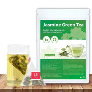 Jasmine Green Tea Bags 3g*30 Packs Pure Natural Jasmine Scented Green Tea Individually Wrapped Sachets
