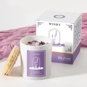 KA07M Hot Selling Private Label Home Fragrance Soy Wax Scented Candles for Home Decoration