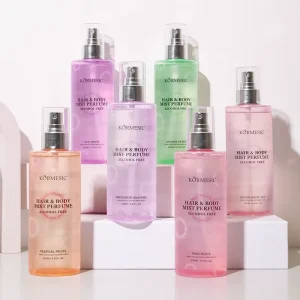 KORMESIC Factory Customize Your Own logo Body Mist Collection Perfume Body Spray Body Mist 290ml