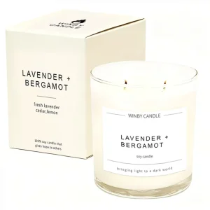LA07T Transparent Glass Aromatherapy Candle Indoor Aromatherapy Customizable Factory Direct Supply
