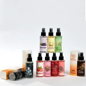 LUFU 100ml Long Lasting Scent Alcohol Free Perfume Spray Hot Selling Car Room Air Car Freshener Liquid Type Room Spray
