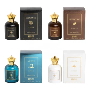 LUFU Original Arabian Perfume 100ml Strong Scent Arabic Dubai Perfume Luxury Crown Bottle Neutral Perfume