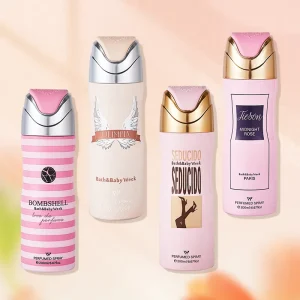 Ladies Perfume air Pressure Spray Perfume High quality Floral Fragrance Perfume with Long lasting Fragrance. Arabic Perfume