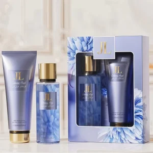 Large-Capacity 250ml Lemon Osmanthus Scent Unisex Eau De Parfum Long Lasting Body Lotion Set