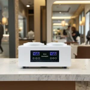 Large Capacity Digital Display Plastic Single Melting Hair Removal Wax Beans Heater with JP Plug for Body Therapy