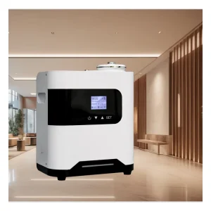 Large Coverage Electric Fragrance Oil Aroma Diffuser Commercial Waterless Wall-Mounted Scent Machine for Hotel HVAC