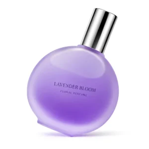 Lavender Bloom Frosted Purple Round Bottle Parfum Women’s Perfume for Mini Perfume