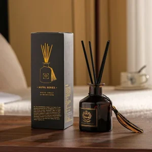 Lavender Bluebells Scent Reed Diffuser Oil Diffuser BPA Free Eco Friendly Long Lasting Aroma Glass Bottle Luxury European Home