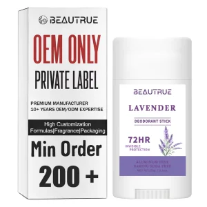 Lavender Deodorant Stick Underarm Odor Deodorant Cream Solid Antiperspirant Lotion Long Lasting Fresh Gentle Scent