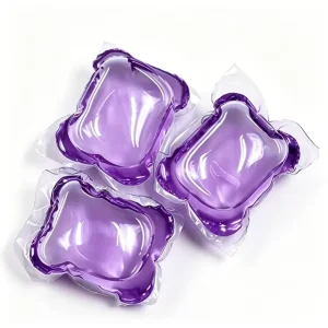 Lavender Scent Disposable Eco Friendly Liquid Laundry Detergent Pods for Apparel Automatic Washing Machines