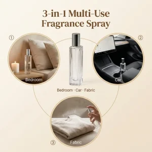 Leak-Proof Seal Spray Gift Air Freshener Essential Oil Room Spray Long-lasting Home Car Aromatherapy Art Deco Design