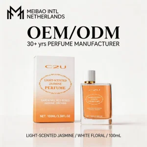 Light Jasmine OEM Custom Logo Private Label 100ml Woody Floral Women EDP Perfume