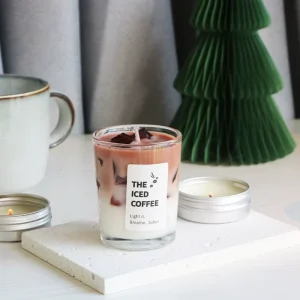 Light and Fresh Aromatherapy Candle Gift Home Dining Table Decorations Gifts Aromatherapy Soy Wax Long lasting Candles