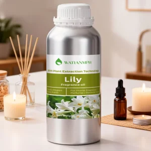Lily Fragrance Oil 100% Pure Grade Linalool Synthetic Blending for All Skin Types Aromatherapy Candle Making Use