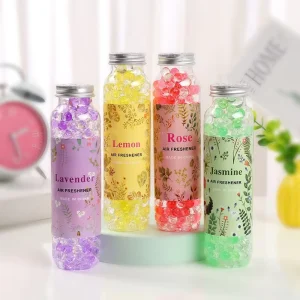 Long Aroma Eco-Friendly Crystal Gel Beads Scented Air Fresheners for Car and Home Fragrance Deodorizer and Fragrance Beads