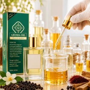 Long Lasting Amber Woody Fragrance Oil Unisex Floral Oriental Scent for Perfume Formulation