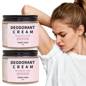 Long Lasting Antiperspirant Deodorant Cream Underarm Refreshing Sweat Suppression Removes Body Odor Under the Armpits