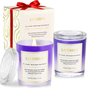Long-Lasting Aromatherapy Soy Wax Scented Candles in Gift Boxes