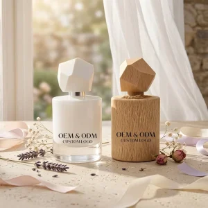 Long Lasting Custom Body Cream Spray Glass Bottle Floral Fruity Woody Fragrance Women Eco Friendly
