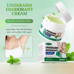 Long Lasting Fragrance Herbal Body Butter Antiperspirant Deodorant Cream for Underarms Massage Type