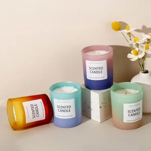 Long Lasting Fragrance Scented Candles Aromatherapy Handmade Natural Soy Wax Candle for Home Decoration