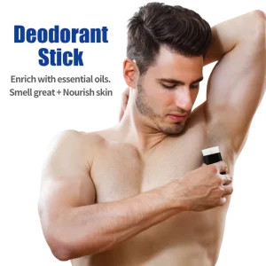 Long-Lasting Herbal Brightening Dry Cream Antiperspirant Smooth Unisex Deodorant Stick for Body Odor Removal