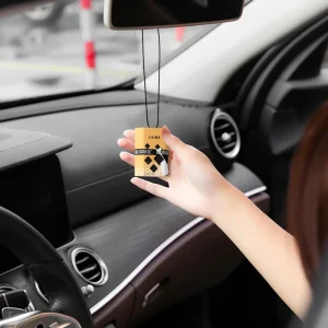 Long Lasting Lavender Sachet Air Freshener for Car Wardrobe 6 Scents Option Paper Material for Home & Bathroom