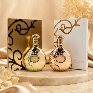 Long Lasting Luxury Women Perfume 80ml High Quality Elegant Gold Rose Gold Bottle Lady Fragrance Spray EDP Natural Vaporisateur