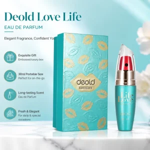 Love Life Eau De Parfum 30ml Portable Lipstick Shaped Women Perfume