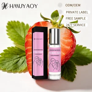 Love Magnet Scented Perfume 10ml Roll on Bottle Custom Label Pheromone Infused Fragrance