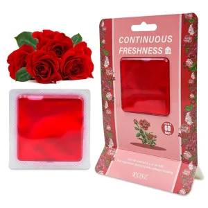 Lowest Cost Eco Conscious Factory Price Rose Fragrance Air Freshener Gel for Home Cleaning and Neutralizing Bad Odors