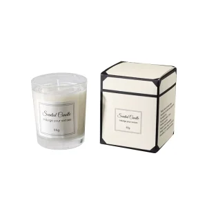 LumiNora Private Label Modern Soybean Blended Wax Semi handmade Custom Fragrance Glass Jar Candle Custom Logo for Mother’s Day