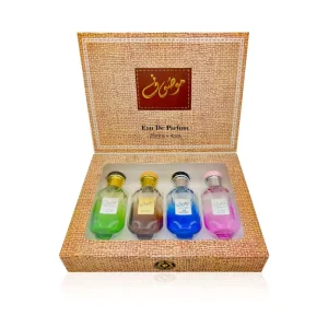 Luxurious Arabic Middle Eastern Perfume Set Long Lasting Fruity Fresh Floral Scent Spray
