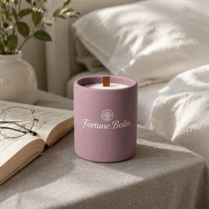 Luxurious Cement Cup Scented Candle Custom Fragrance Soy Wax Aromatherapy Holiday Decorative Gift Candle