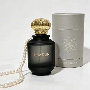 Luxury 100ml Perfume Spray Bottle with Fine Mist Sprayer Custom Color Perfume Bottle Empty Fragrance Packaging Crimp Cap Sealing