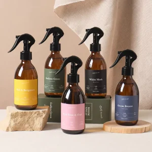 Luxury 250ml Reed Diffuser Strong Fragrance Room Spray for Home Car & Bathroom Air Freshener