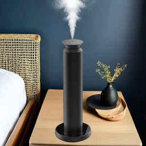 Luxury Aluminum Wireless USB Powered Tabletop Aroma Diffuser Waterless Fragrance Diffuser for Home Hotel Use Easy Desktop