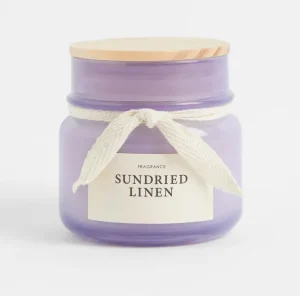 Luxury Aromatherapy Candle Stress Relief Essential Oil Candle Cotton Wick Scented Candle with Wooden Lid