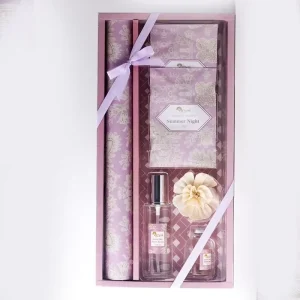 Luxury Aromatherapy Glass Fragrance Gift Set Alcohol Free Scented Air Freshener for Home Holiday Use