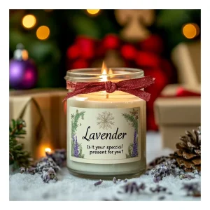 Luxury Aromatic Soy Wax Scented Candles in Glass Jar Customizable Luxury Aromatherapy Diwali Ramadan Bars Father’s Day